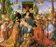 Albrecht Durer Altarpiece of the Rose Garlands china oil painting artist